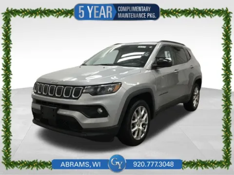 Silver 2022 Jeep Compass Latitude Lux for sale in Abrams, WI