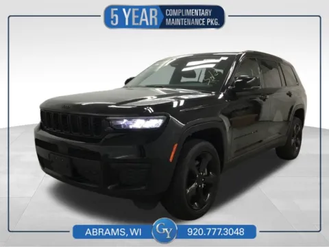 Black 2022 Jeep Grand Cherokee L Altitude for sale in Abrams, WI
