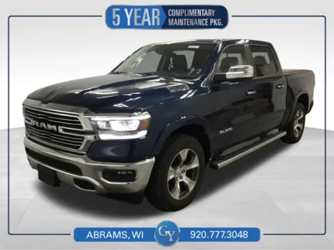 Blue 2022 Ram 1500 Laramie for sale in Abrams, WI