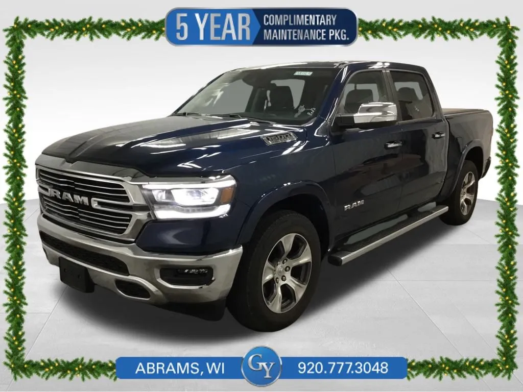 Blue 2022 Ram 1500 Laramie for sale in Abrams, WI