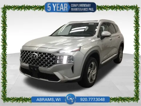 Silver 2021 Hyundai Santa Fe SEL for sale in Abrams, WI
