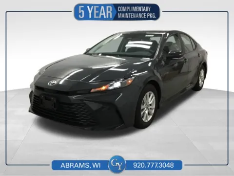 Black 2025 Toyota Camry LE for sale in Abrams, WI