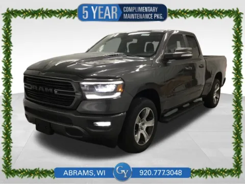 Gray 2019 Ram 1500 Rebel for sale in Abrams, WI
