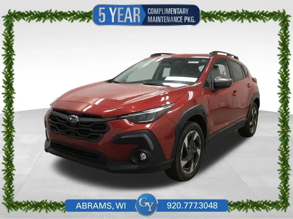 Red 2024 Subaru Crosstrek Limited for sale in Abrams, WI
