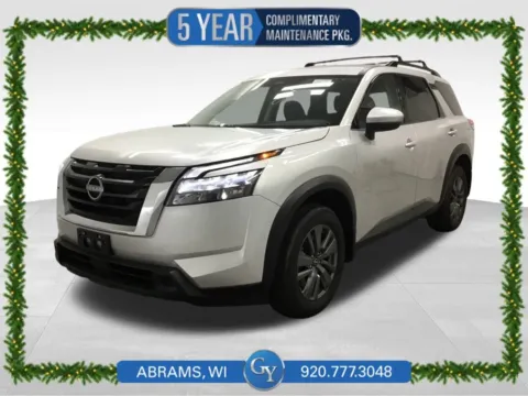Silver 2024 Nissan Pathfinder SV for sale in Abrams, WI