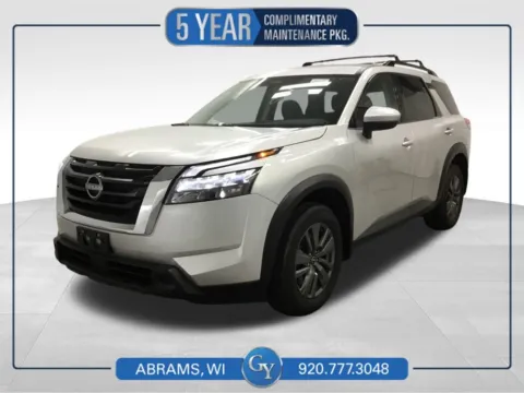 Silver 2024 Nissan Pathfinder SV for sale in Abrams, WI