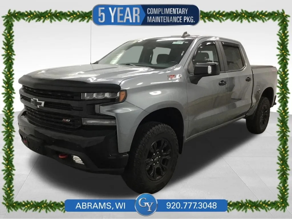 Gray 2020 Chevrolet Silverado 1500 LT Trail Boss for sale in Abrams, WI