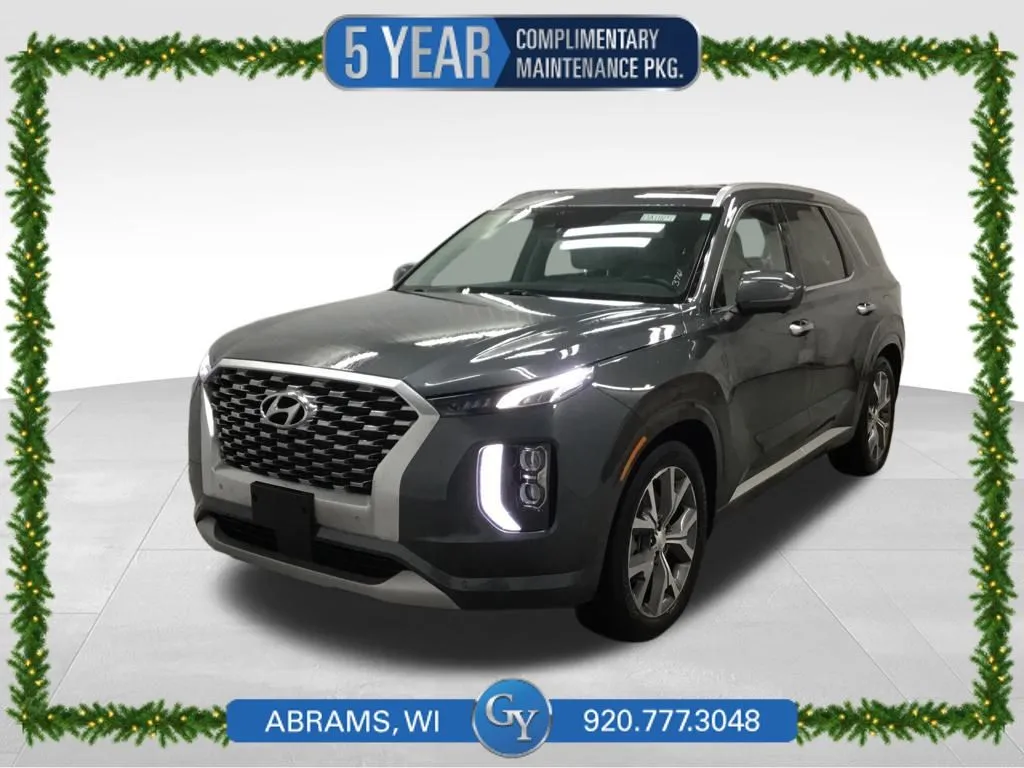 Gray 2022 Hyundai Palisade Limited for sale in Abrams, WI