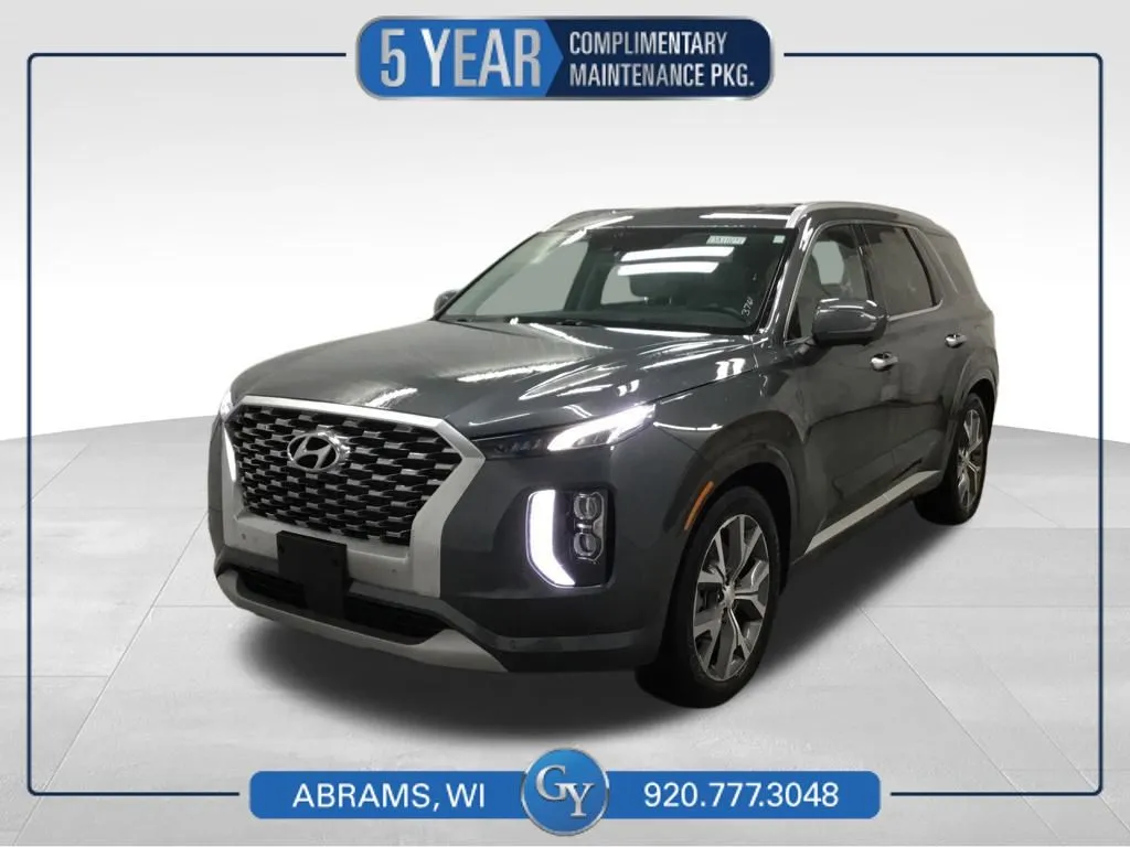 Gray 2022 Hyundai Palisade Limited for sale in Abrams, WI