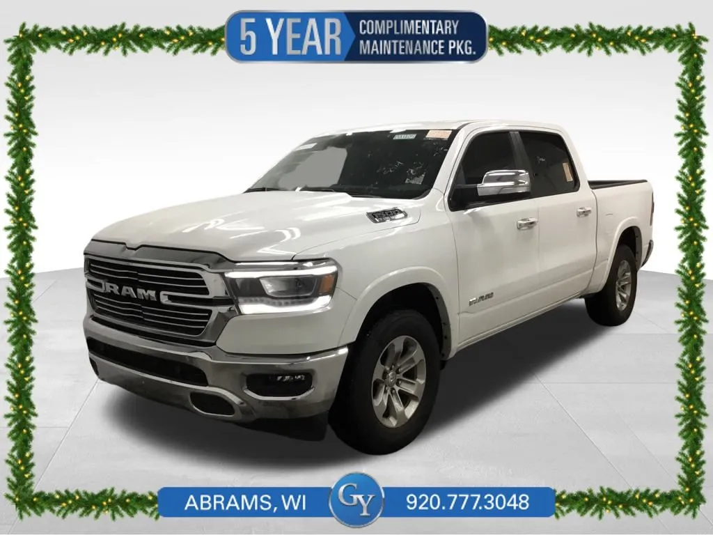 White 2021 Ram 1500 Laramie for sale in Abrams, WI