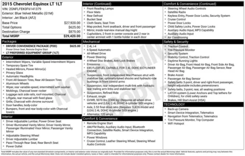 Photos of 2015 Chevrolet Equinox LT for sale in Marshalltown, IA at Gregg Young Chevrolet Marshalltown