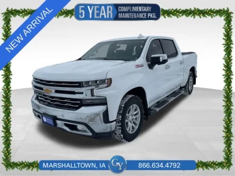 White 2021 Chevrolet Silverado 1500 LTZ for sale in Marshalltown, IA