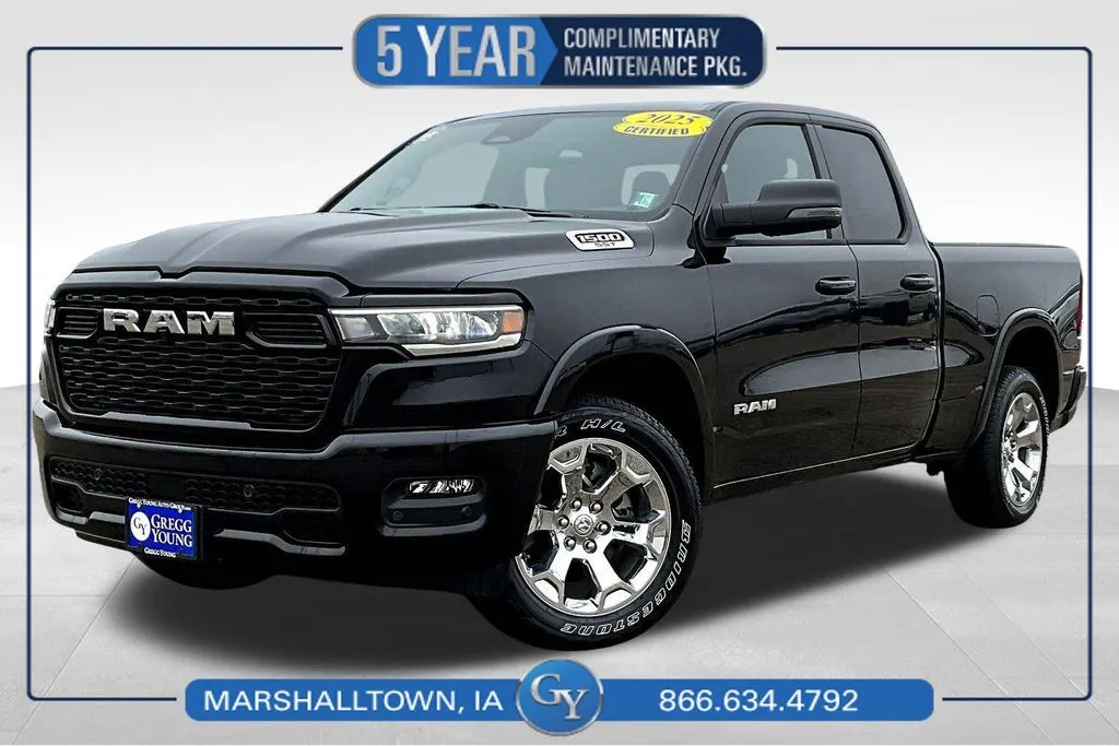 Black 2025 Ram 1500 Big Horn/Lone Star for sale in Marshalltown, IA