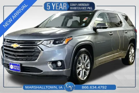 Gray 2018 Chevrolet Traverse Premier for sale in Marshalltown, IA