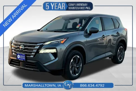 Gray 2024 Nissan Rogue SV for sale in Marshalltown, IA