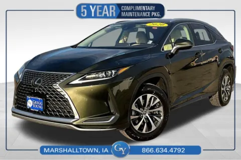Green 2020 Lexus RX 350 for sale in Marshalltown, IA