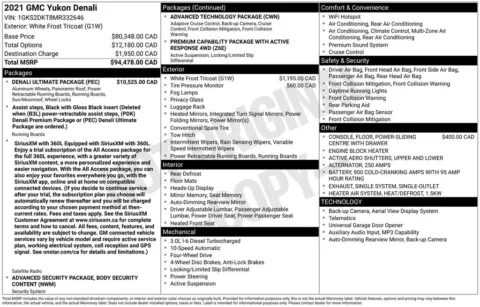 Photos of 2021 GMC Yukon Denali for sale in Marshalltown, IA at Gregg Young Chevrolet Marshalltown