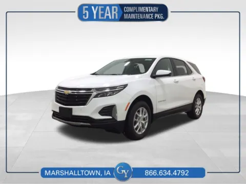 White 2024 Chevrolet Equinox LT for sale in Marshalltown, IA