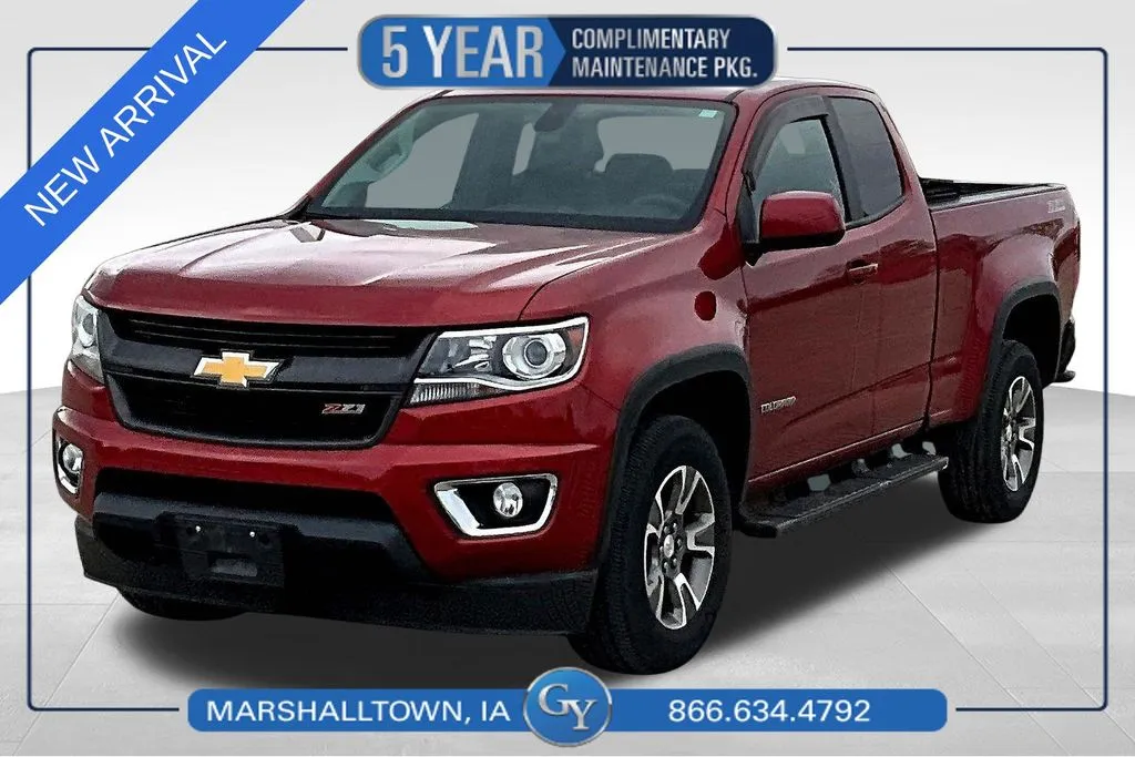 Red 2015 Chevrolet Colorado Z71 for sale in Marshalltown, IA