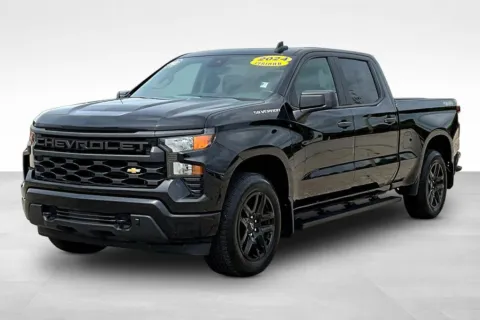 Black 2024 Chevrolet Silverado 1500 Custom for sale in Marshalltown, IA