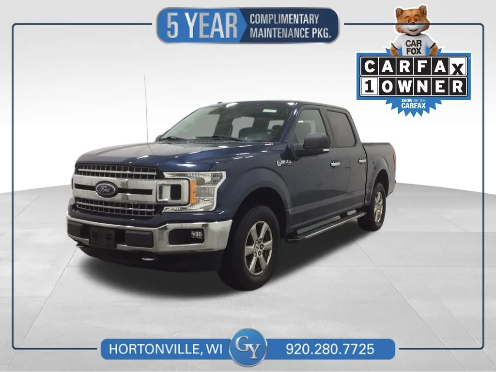 Blue 2018 Ford F-150 XLT for sale in Hortonville, WI