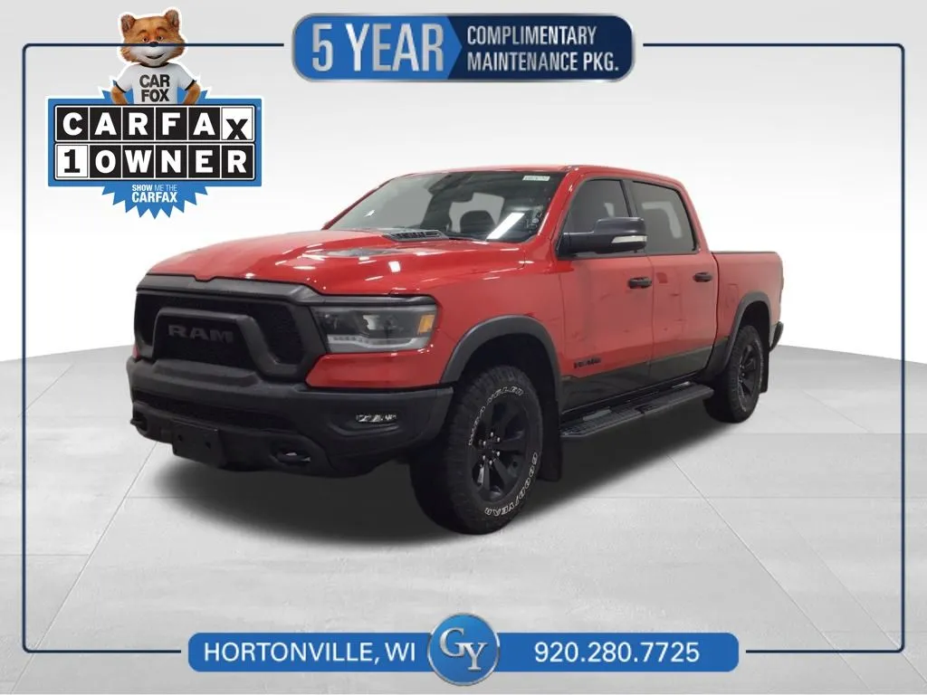 Red 2022 Ram 1500 Rebel for sale in Hortonville, WI