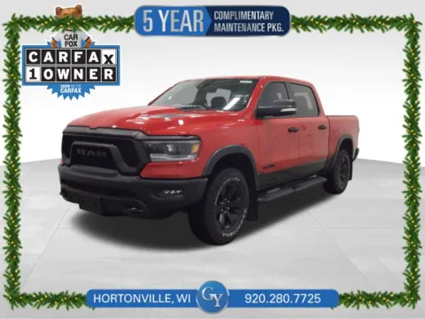 Red 2022 Ram 1500 Rebel for sale in Hortonville, WI