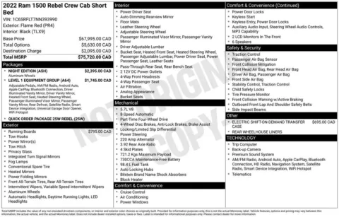 Photos of 2022 Ram 1500 Rebel for sale in Hortonville, WI at Gregg Young Hortonville Ford