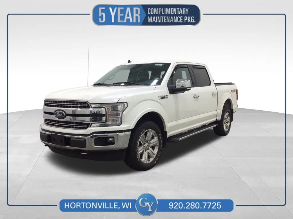 White 2020 Ford F-150 Lariat for sale in Hortonville, WI