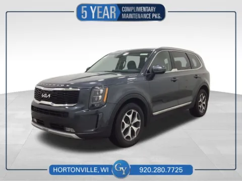 Blue 2022 Kia Telluride EX for sale in Hortonville, WI