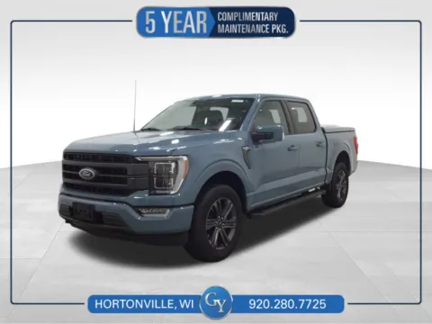 Blue 2023 Ford F-150 Lariat for sale in Hortonville, WI