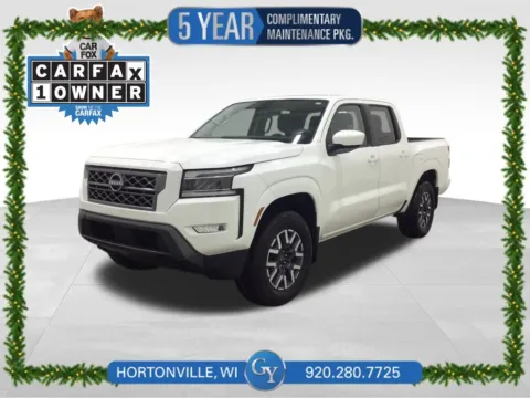 White 2024 Nissan Frontier SL for sale in Hortonville, WI
