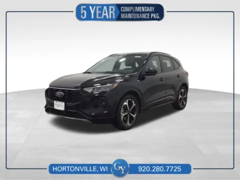Black 2023 Ford Escape ST-Line Select for sale in Hortonville, WI
