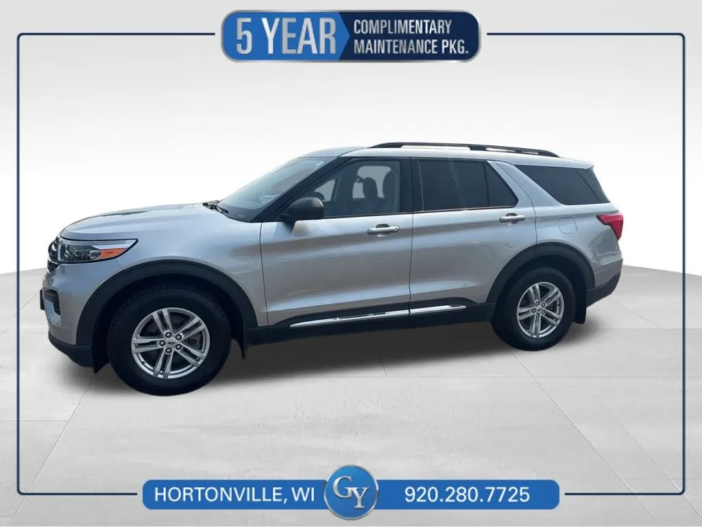 Silver 2023 Ford Explorer XLT for sale in Hortonville, WI