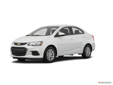 White 2017 Chevrolet Sonic LT for sale in Hortonville, WI