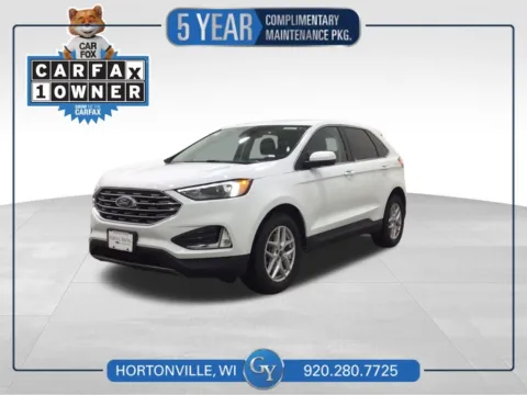 White 2022 Ford Edge SEL for sale in Hortonville, WI