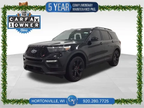 Black 2023 Ford Explorer ST for sale in Hortonville, WI