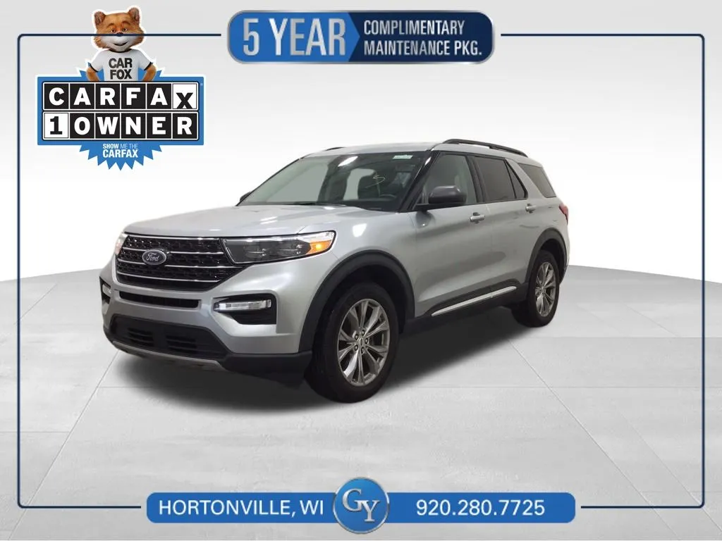 Silver 2022 Ford Explorer XLT for sale in Hortonville, WI