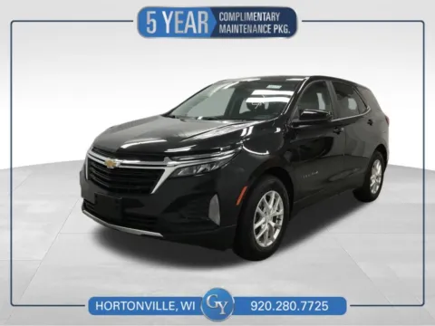 Black 2022 Chevrolet Equinox LT for sale in Hortonville, WI