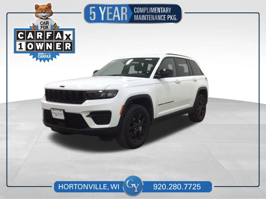 White 2024 Jeep Grand Cherokee Altitude X for sale in Hortonville, WI