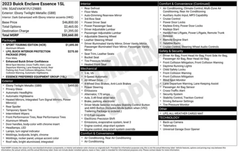 Photos of 2023 Buick Enclave Essence for sale in Hortonville, WI at Gregg Young Hortonville Ford