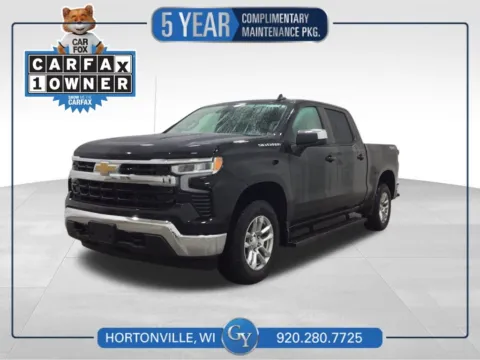 Black 2023 Chevrolet Silverado 1500 LT for sale in Hortonville, WI