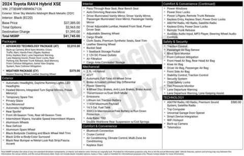 Photos of 2024 Toyota RAV4 Hybrid XSE for sale in Hortonville, WI at Gregg Young Hortonville Ford