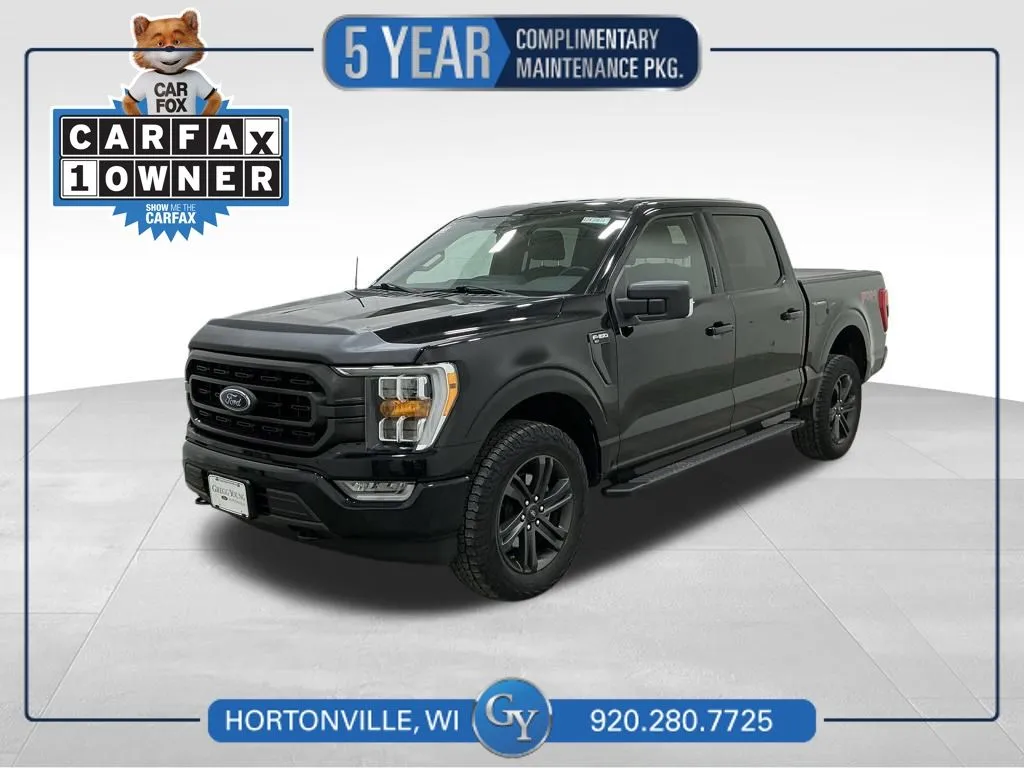 Black 2022 Ford F-150 XLT for sale in Hortonville, WI