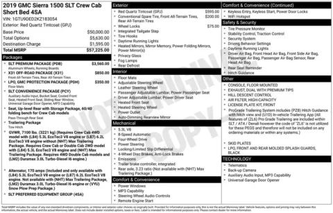 Photos of 2019 GMC Sierra 1500 SLT for sale in Hortonville, WI at Gregg Young Hortonville Ford