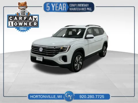 White 2025 Volkswagen Atlas 2.0T SE w/Technology for sale in Hortonville, WI