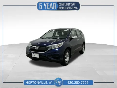 Blue 2015 Honda CR-V LX for sale in Hortonville, WI