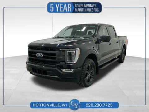Black 2021 Ford F-150 Lariat for sale in Hortonville, WI