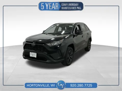 Black 2019 Toyota RAV4 LE for sale in Hortonville, WI