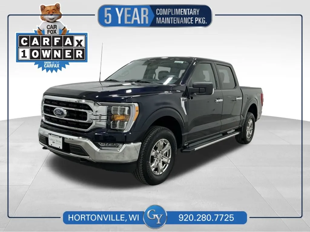 Blue 2023 Ford F-150 XLT for sale in Hortonville, WI
